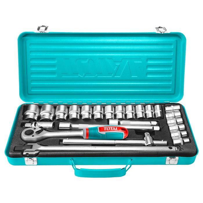 TOTAL 24PCS 1/2'' SOCKET SET