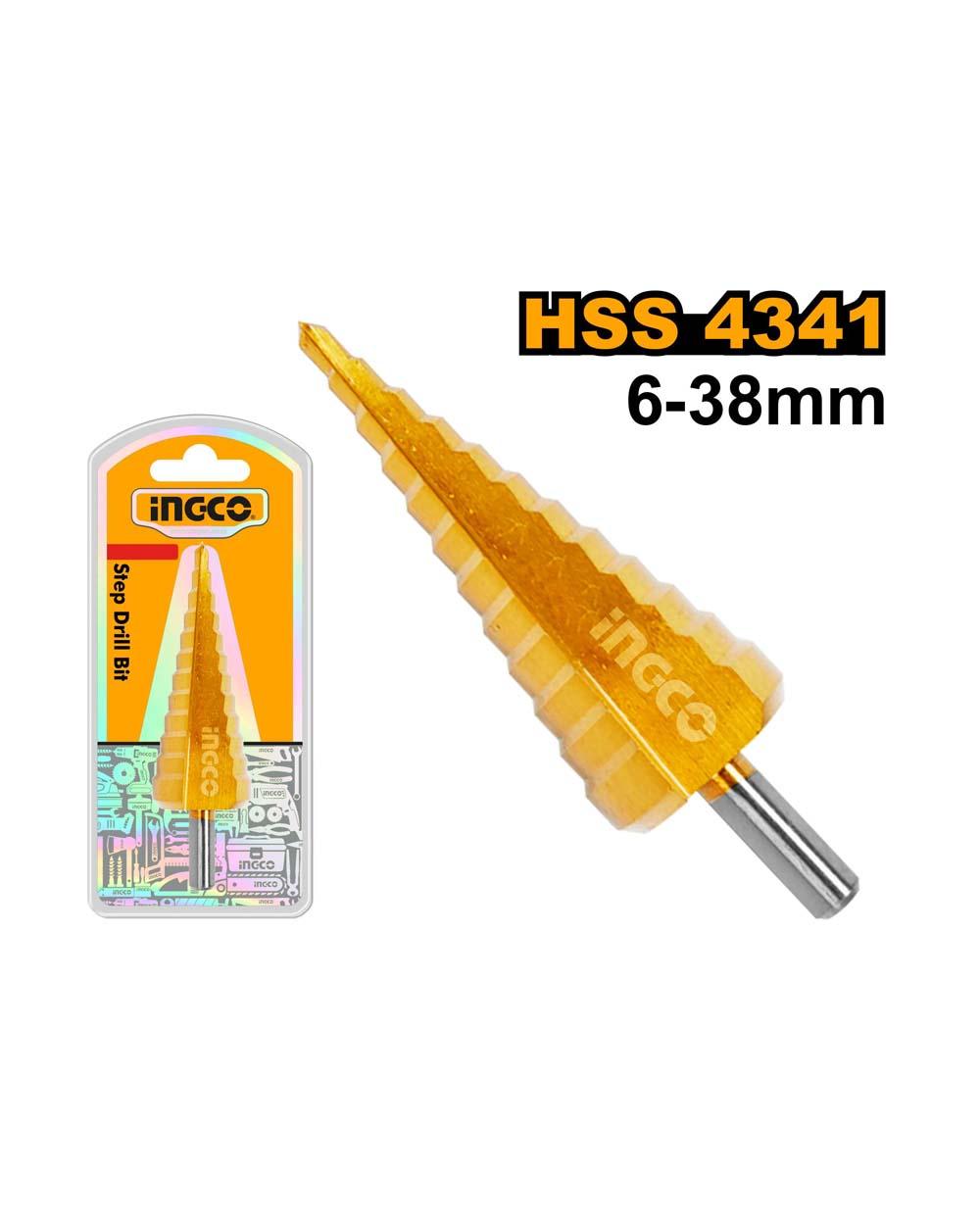 INGCO STEP DRILL BIT 6-38MM