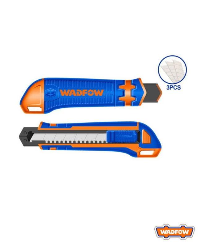 WADFOW SNAP-OFF BLADE KNIFE WITH 3 PCS