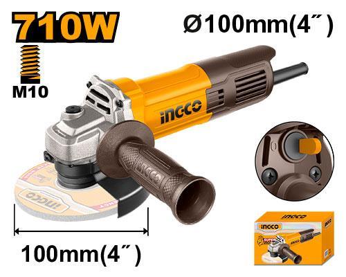 INGCO ANGLE GRINDER 710W 4 INCH 100MM