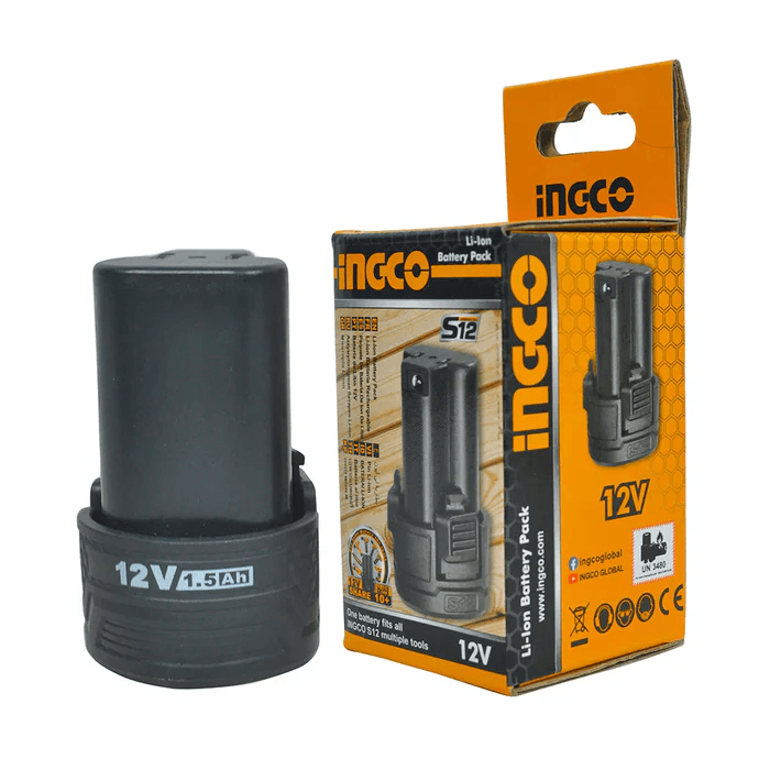 INGCO LITHIUM ION BATTERY PACK-12V-1.5AH