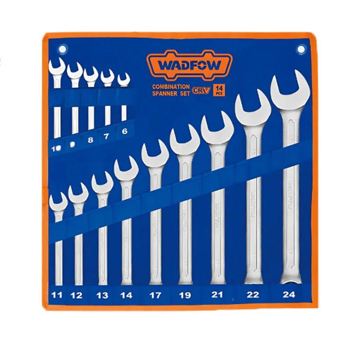 WADFOW 14PCS COMBINATION SPANNER SET