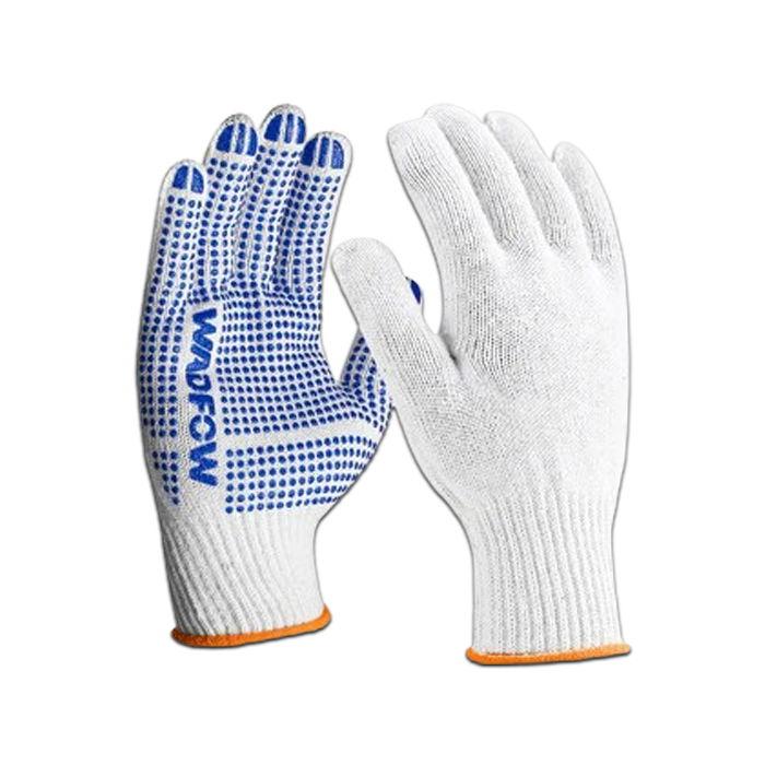 WADFOW KNITTED PVC DOT GLOVES