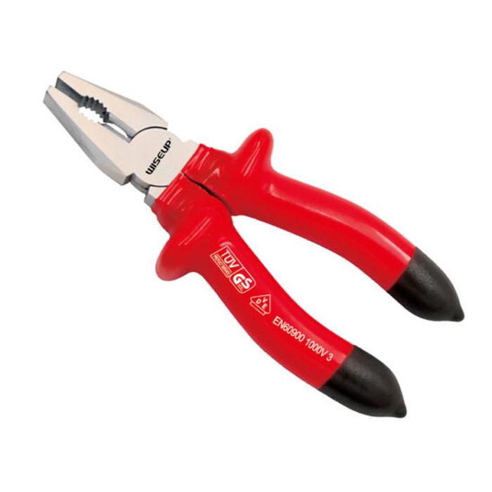 WISEUP INSULATED COMBINATION PLIERS - 8''